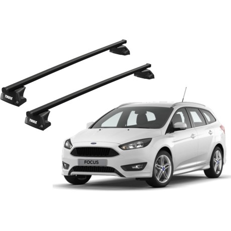 Barras THULE EVO SquareBar para autos FORD Focus desde 2019-2022