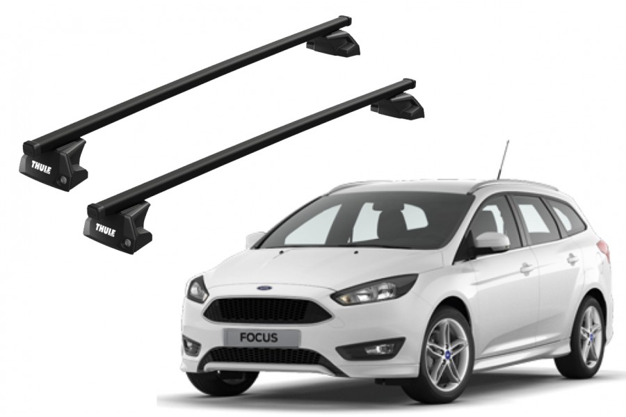 Barras THULE EVO SquareBar para autos FORD Focus desde 2019-2022