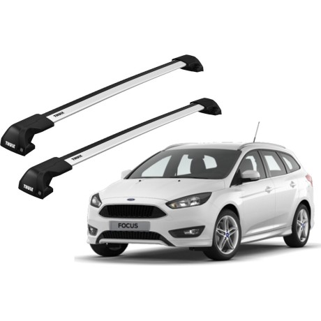 Barras THULE EDGE Flush para autos FORD Focus desde 2019-2022