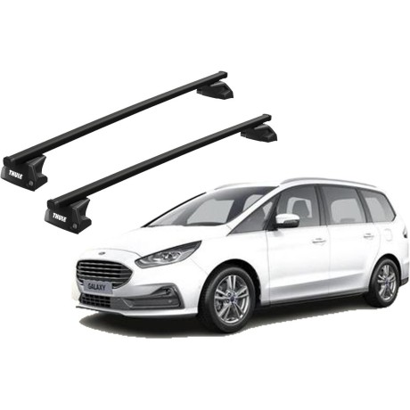 Barras THULE EVO SquareBar para autos FORD Galaxy desde 2015-2023