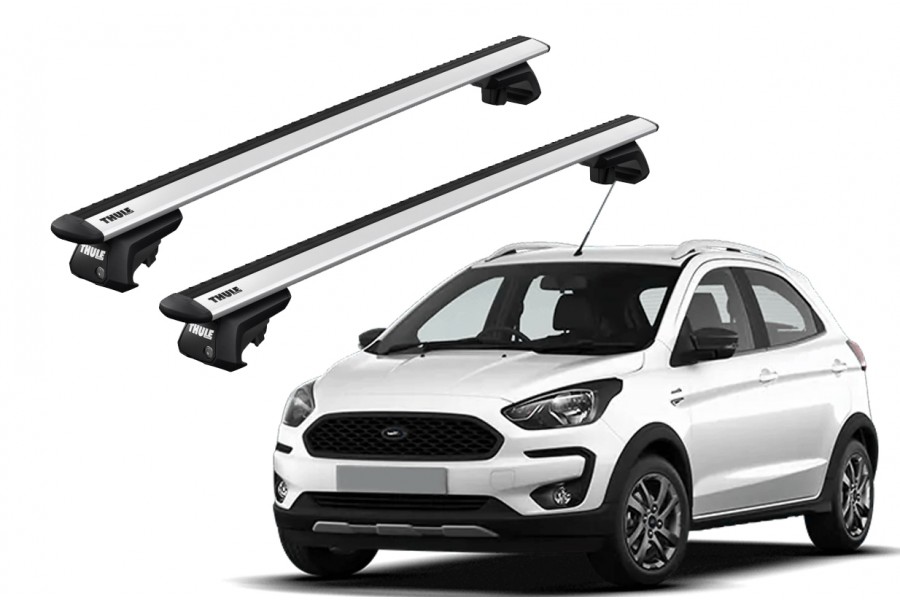 Barras THULE EVO WingBar para autos FORD Ka+ Active desde 2018-2021