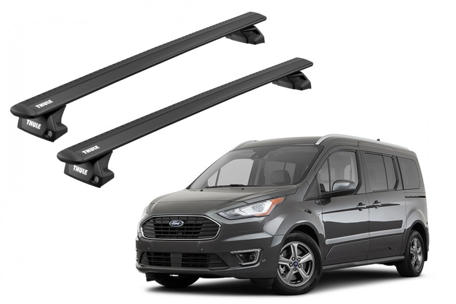 Barras THULE EVO WingBar para Van FORD Transit Connect desde 2014 negro