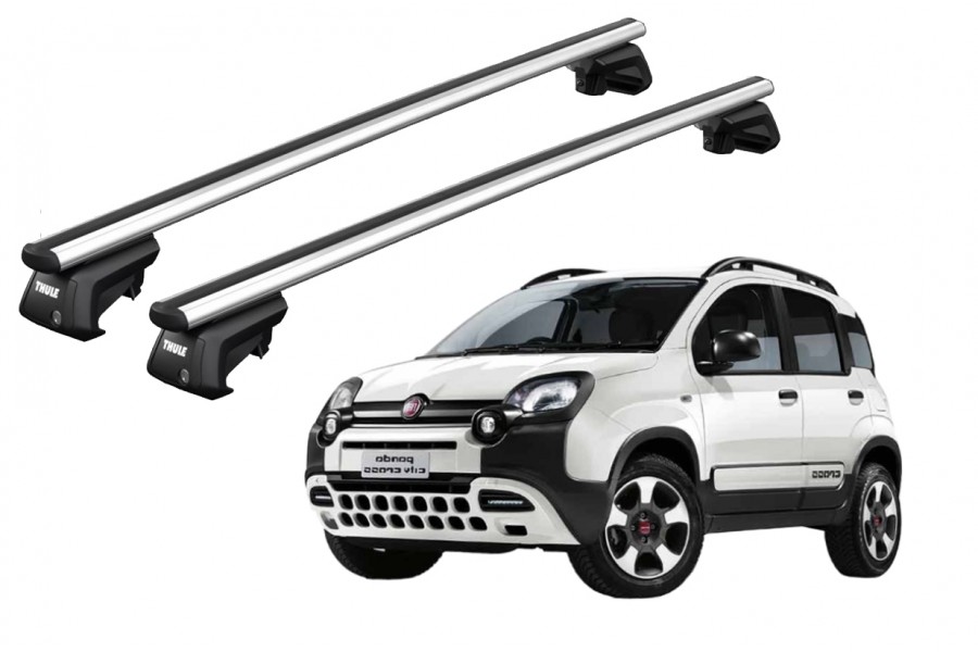 Barras THULE SmartRack XT AluBar para autos FIAT Panda Cross desde 2014