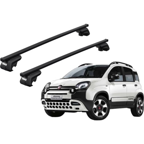 Barras THULE EVO SquareBar para autos FIAT Panda Cross desde 2014