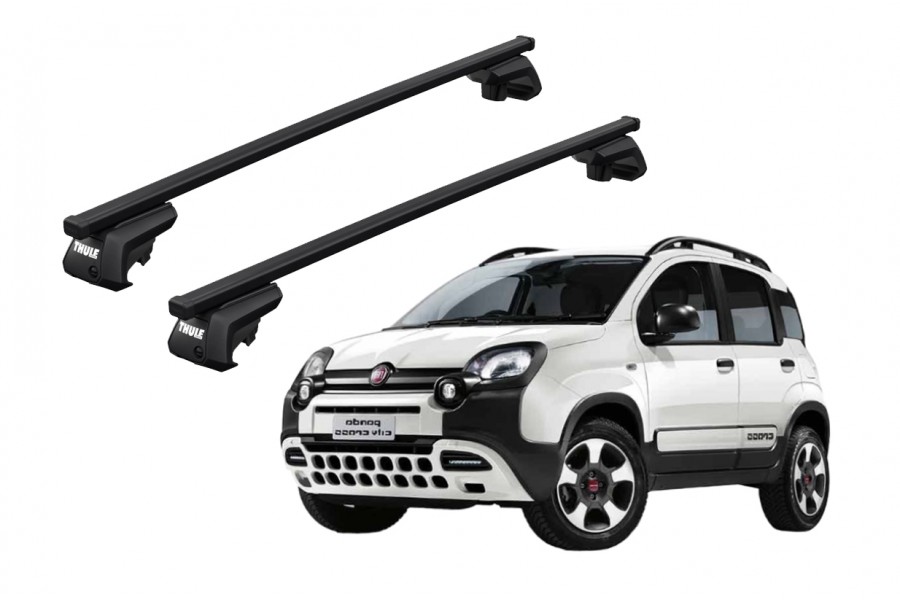 Barras THULE EVO SquareBar para autos FIAT Panda Cross desde 2014