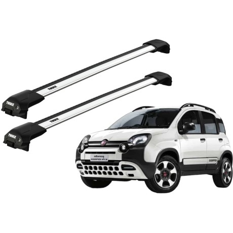 Barras THULE EDGE Flush para autos FIAT Panda Cross desde 2014