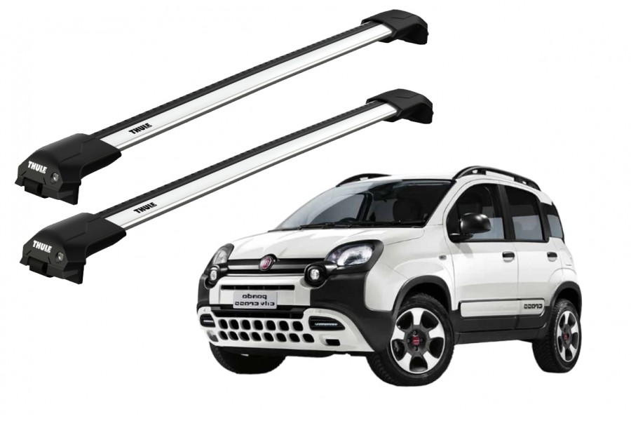 Barras THULE EDGE Flush para autos FIAT Panda Cross desde 2014
