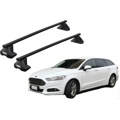 Barras THULE EVO SquareBar para autos FORD Mondeo desde 2015-2022