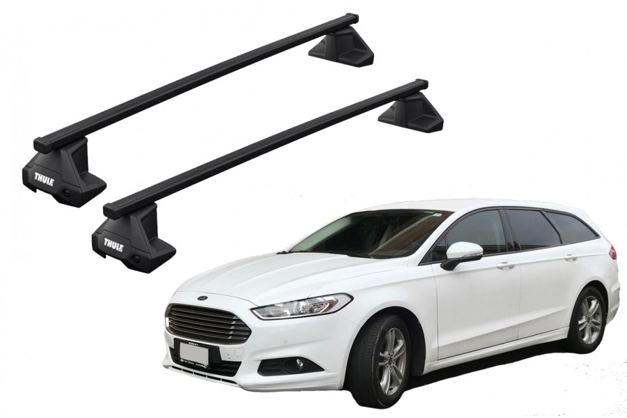 Barras THULE EVO SquareBar para autos FORD Mondeo desde 2015-2022