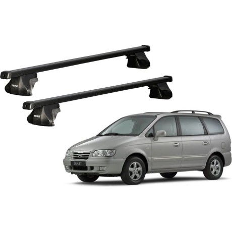 Barras THULE SmartRack para autos HYUNDAI Trajet 2000 a 2008