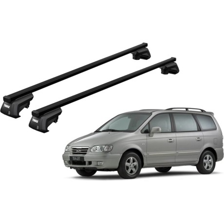 Barras THULE SmartRack XT para autos HYUNDAI Trajet 2000 a 2008
