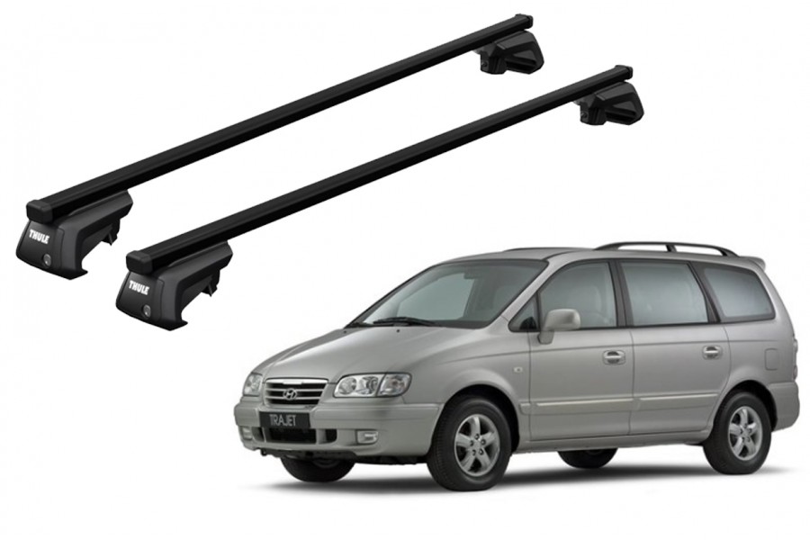 Barras THULE SmartRack XT para autos HYUNDAI Trajet 2000 a 2008