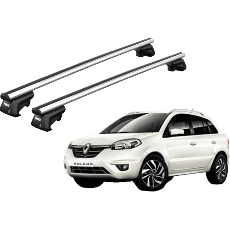 Barras THULE SmartRack XT AluBar para autos RENAULT Koleos 2008 a 2016