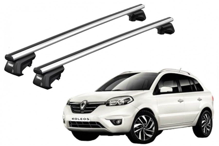 Barras THULE SmartRack XT AluBar para autos RENAULT Koleos 2008 a 2016