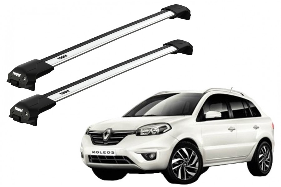 Barras THULE EDGE Flush para autos RENAULT Koleos 2008 a 2016