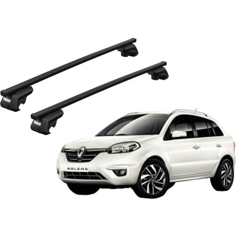 Barras THULE EVO SquareBar para autos RENAULT Koleos 2008 a 2016