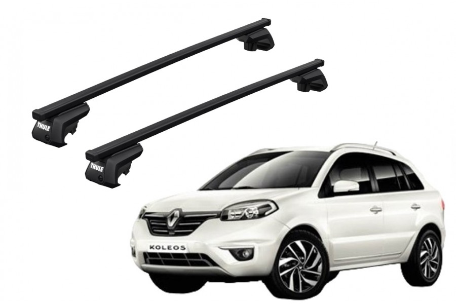 Barras THULE EVO SquareBar para autos RENAULT Koleos 2008 a 2016