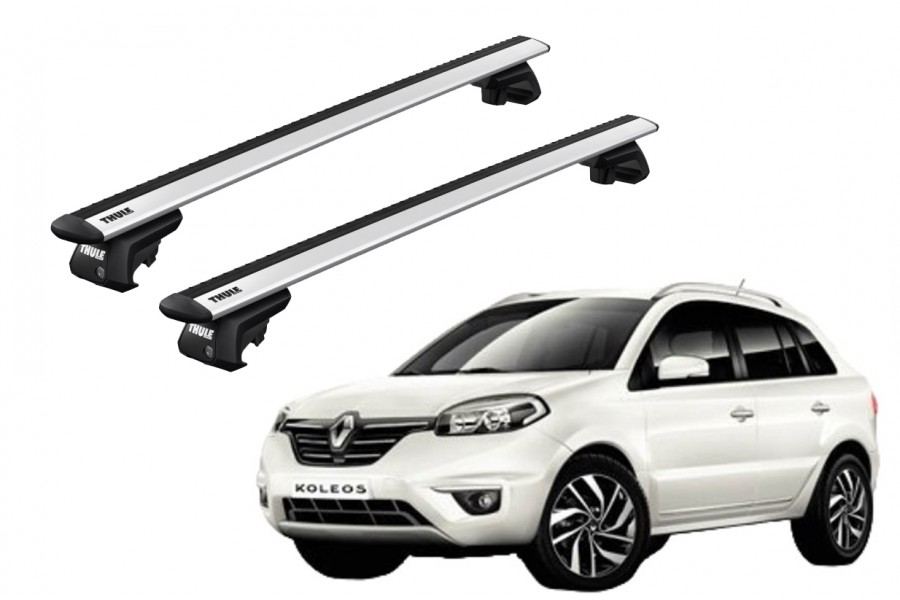 Barras THULE EVO WingBar para autos RENAULT Koleos 2008 a 2016