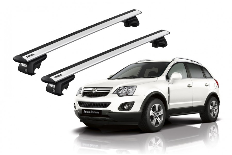 Barras THULE EVO WingBar para autos OPEL Antara desde 2007-2012