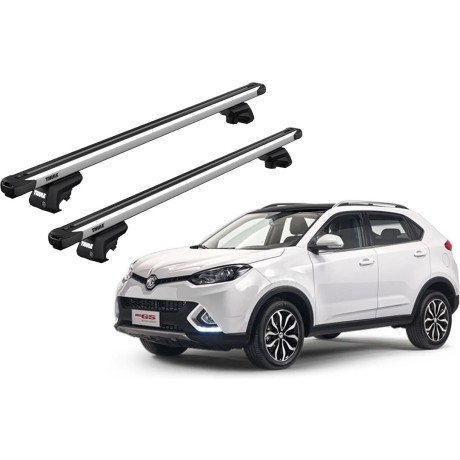 Barras de techo THULE para vehículo marca MG GS con Rieles Elevados, para años desde 2015 - 2019