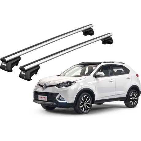 Barras THULE SmartRack XT AluBar para autos MG GS desde 2015 - 2019