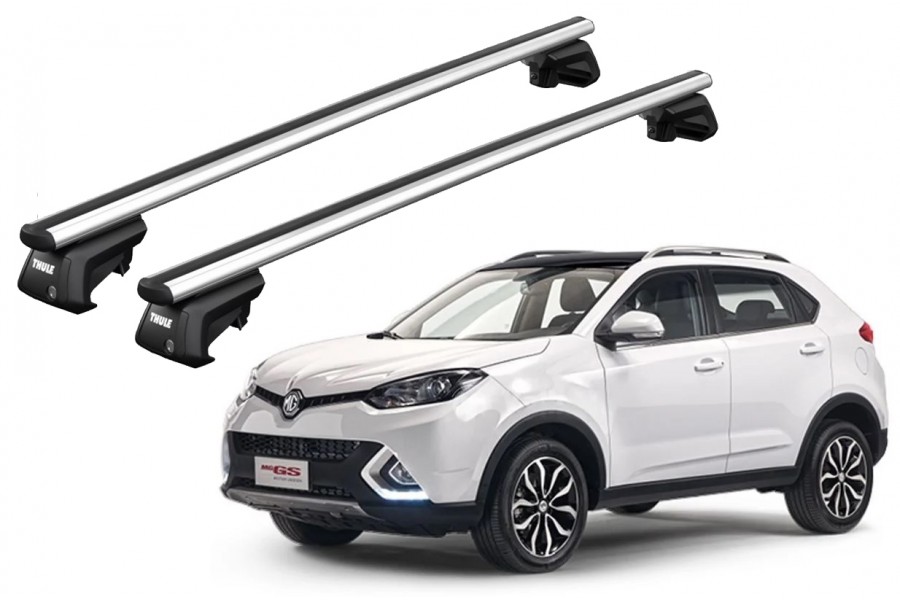 Barras THULE SmartRack XT AluBar para autos MG GS desde 2015 - 2019