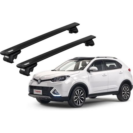 Barras THULE EVO WingBar para autos MG GS desde 2015 - 2019 negro