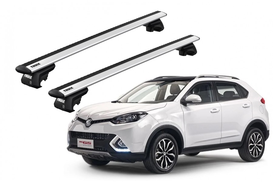 Barras THULE EVO WingBar para autos MG GS desde 2015 - 2019