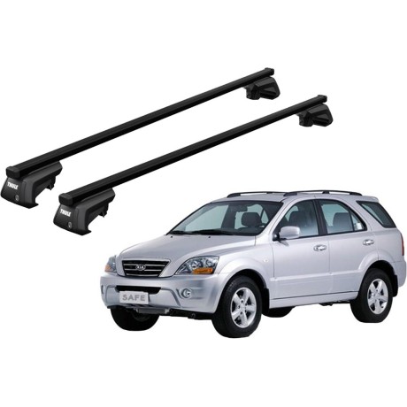 Barras THULE SmartRack XT para autos KIA Sorento 2002 a 2009