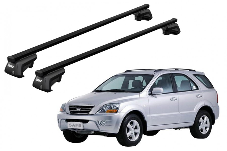 Barras THULE SmartRack XT para autos KIA Sorento 2002 a 2009