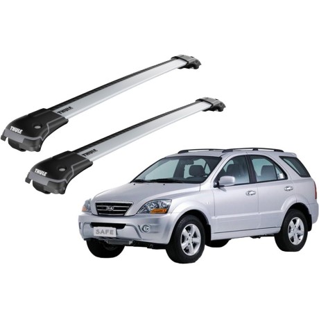 Barras THULE EDGE para autos KIA Sorento 2002 a 2009