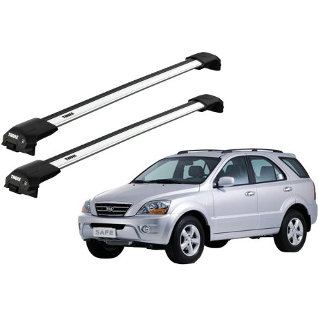 Barras THULE EDGE Flush para autos KIA Sorento 2002 a 2009