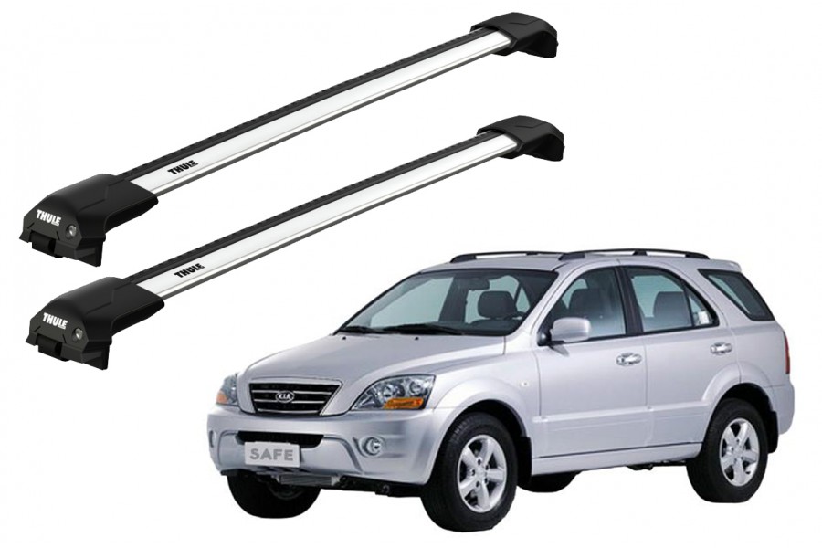 Barras THULE EDGE Flush para autos KIA Sorento 2002 a 2009