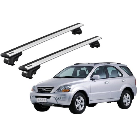 Barras THULE EVO WingBar para autos KIA Sorento 2002 a 2009