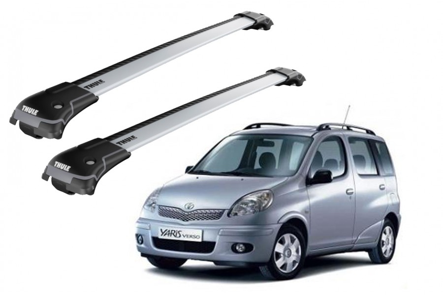 Barras THULE EDGE para autos TOYOTA Yaris Verso 2000 a 2005