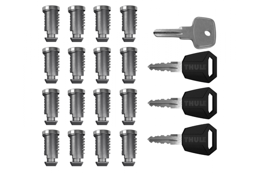 Chapas Thule Set de 16 Cilindros