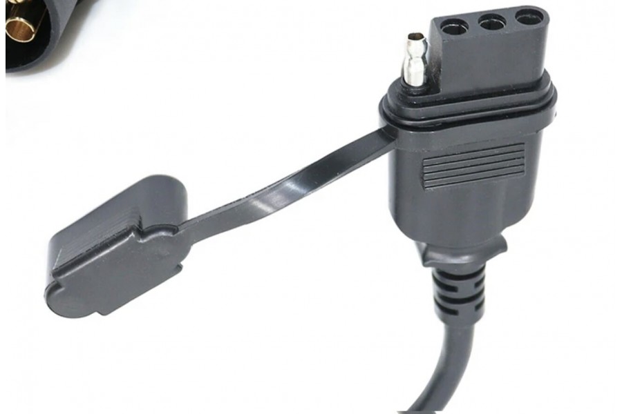 Conector Macho EU 7 Pin a Hembra US 4 Pin