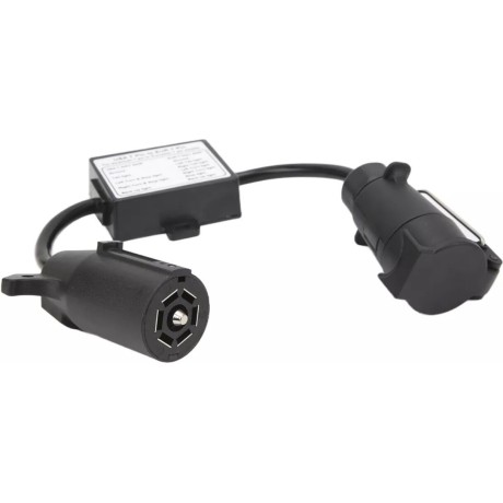 Conector Macho Americano 7 Pin a Hembra 7 Pin Europeo