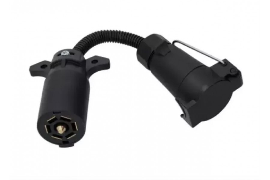 Conector Macho 7 Pin a Hembra 7 Pin Europeo