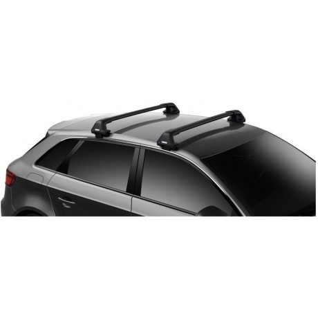 Barras THULE EDGE Flush para autos CITROEN C4 X desde 2023 negro