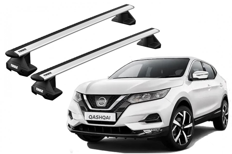 Barras THULE EVO WingBar para autos NISSAN Qashqai 2014 a 2022