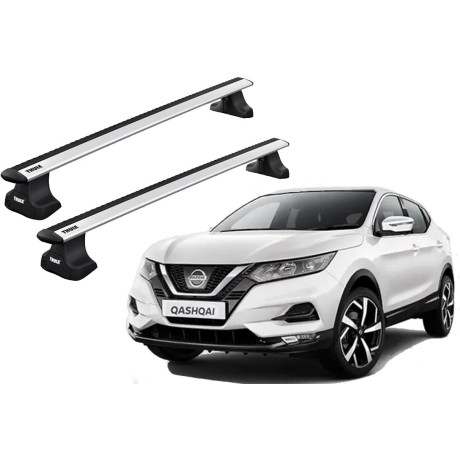 Barras THULE WingBar para autos NISSAN Qashqai 2014 a 2022