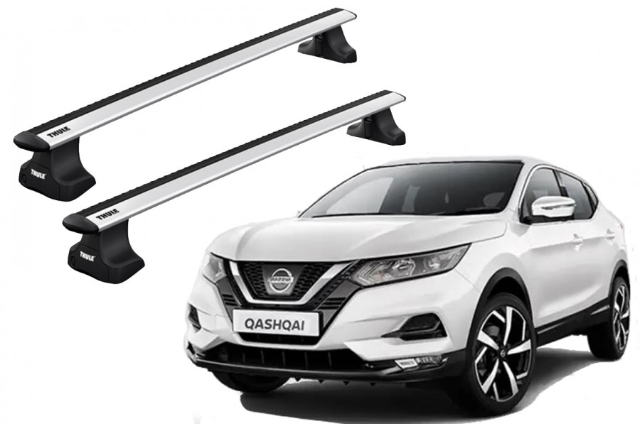 Barras THULE WingBar para autos NISSAN Qashqai 2014 a 2022