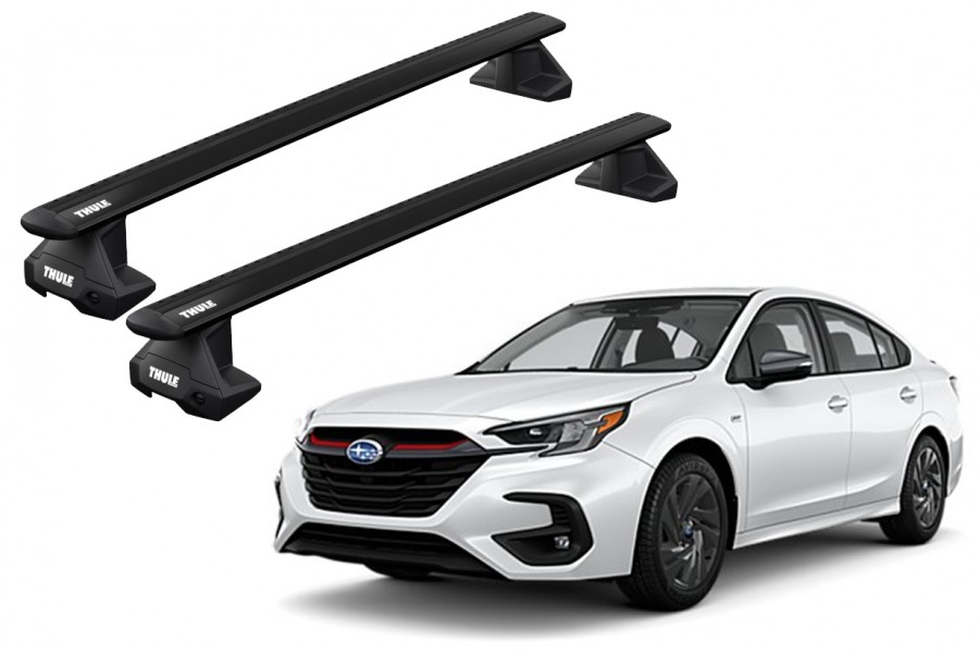 Barras THULE EVO WingBar para autos SUBARU Legacy VI desde 2014 negro