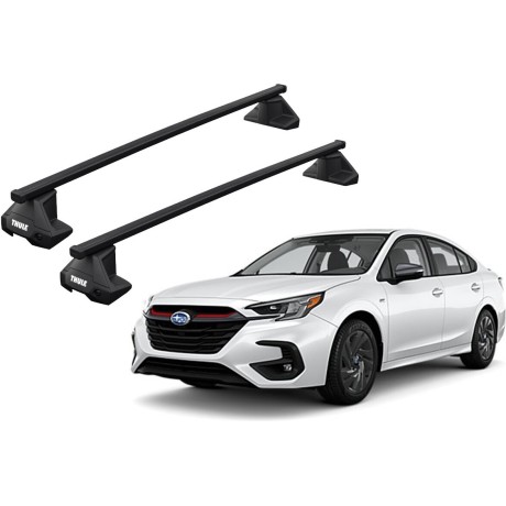 Barras THULE EVO SquareBar para autos SUBARU Legacy VI desde 2014