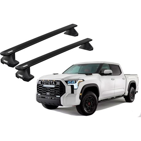 Barras THULE EVO WingBar para camioneta TOYOTA Tundra 2022 negro