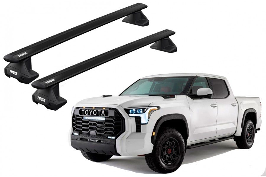 Barras THULE EVO WingBar para camioneta TOYOTA Tundra 2022 negro