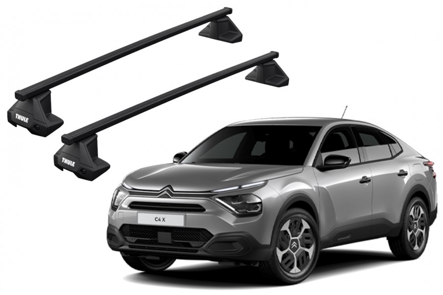 Barras THULE EVO SquareBar para autos CITROËN C4 X desde 2023