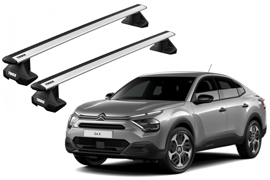 Barras THULE EVO WingBar para autos CITROËN C4 X desde 2023