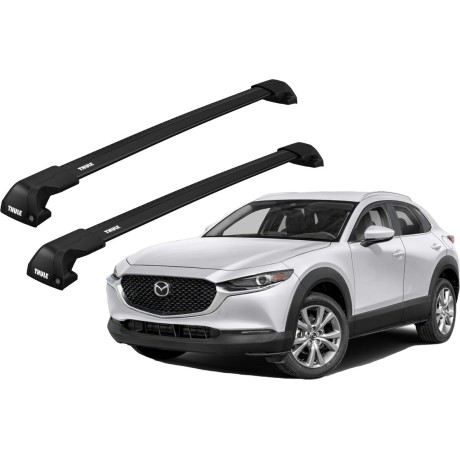 Barras THULE EDGE Flush para autos MAZDA CX-30 desde 2020 negro